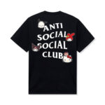 ASSC x Hello Kitty HK Faces Tee Black Back