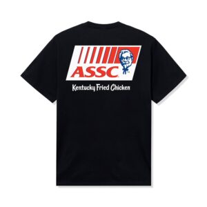 ASSC x KFC Corporate Tee Black