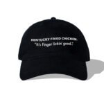 ASSC x KFC Finger Lickin' Cap Black Front