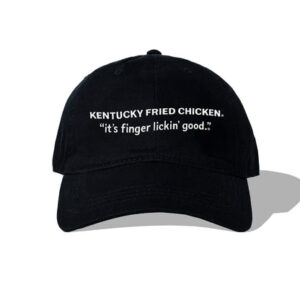 ASSC x KFC Finger Lickin' Cap Black Front