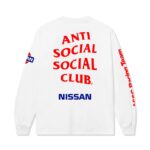 ASSC x NISSAN Racing Team LS Tee White BAck
