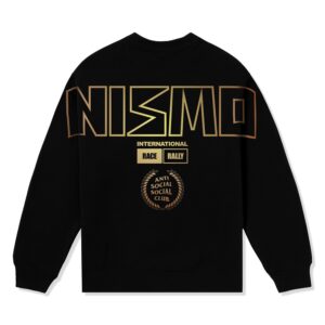 ASSC x Nissan International Crewneck Black back