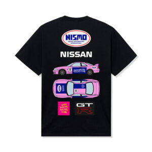 ASSC x Nissan LM Tee Black Back