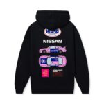 ASSC x Nissan LM Hoodie Black Back