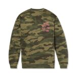Theories Crewneck - Forest Camo front