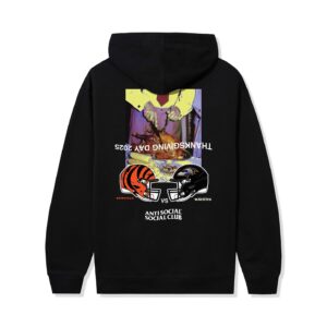 assc x NFL BVR Hoodie Black back