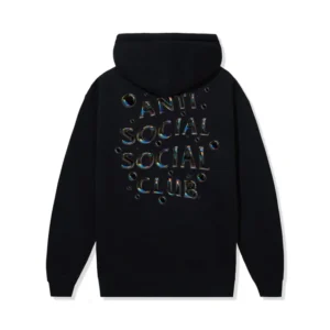 ASSC Bubbles Logo Hoodie Black Back