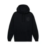 ASSC Bubbles Logo Hoodie Black Front
