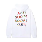 ASSC Flag Collage Hoodie white back