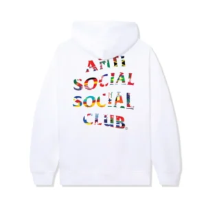 ASSC Flag Collage Hoodie white back