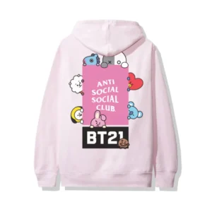 ASSC Madhouse Hoodie BT21 pink