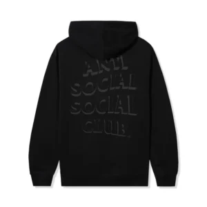 ASSC Nonchalant Hoodie Black Back