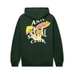 ASSC Psilo Hoodie Alpine Green Back