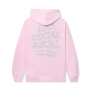 ASSC REMAIN A MYSTERY HOODIE Pink Back