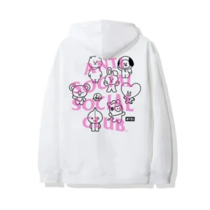ASSC Traceable Hoodie BT21 White Back