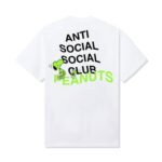 ASSC x Peanuts DJ Snoopy Tee White Back