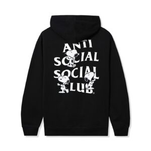 ASSC x Peanuts Feeling Funny Hoodie Black Back