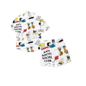 ASSC x Peanuts Heavy Cotton Button Up Full Set