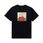 ASSC x Peanuts Sigh Tee Black Front