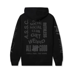 ASSC x Undefeated Schizophrenia Hoodie back