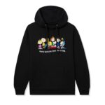 ASSC x Peanuts Peanuts Gang Hoodie Front black
