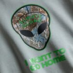 Redneck Alien with Glow Hoodie Design