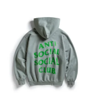 Redneck Alien with Glow Hoodie Grey Back